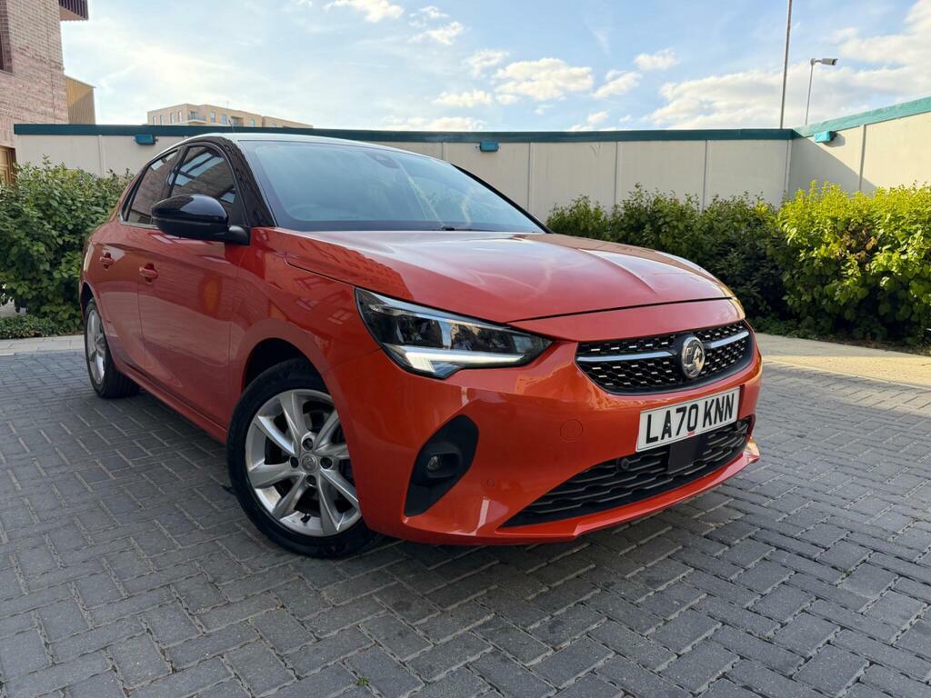 Vauxhall Corsa 1.2 Turbo Elite Nav Euro 6 S S LA70KNN Orange