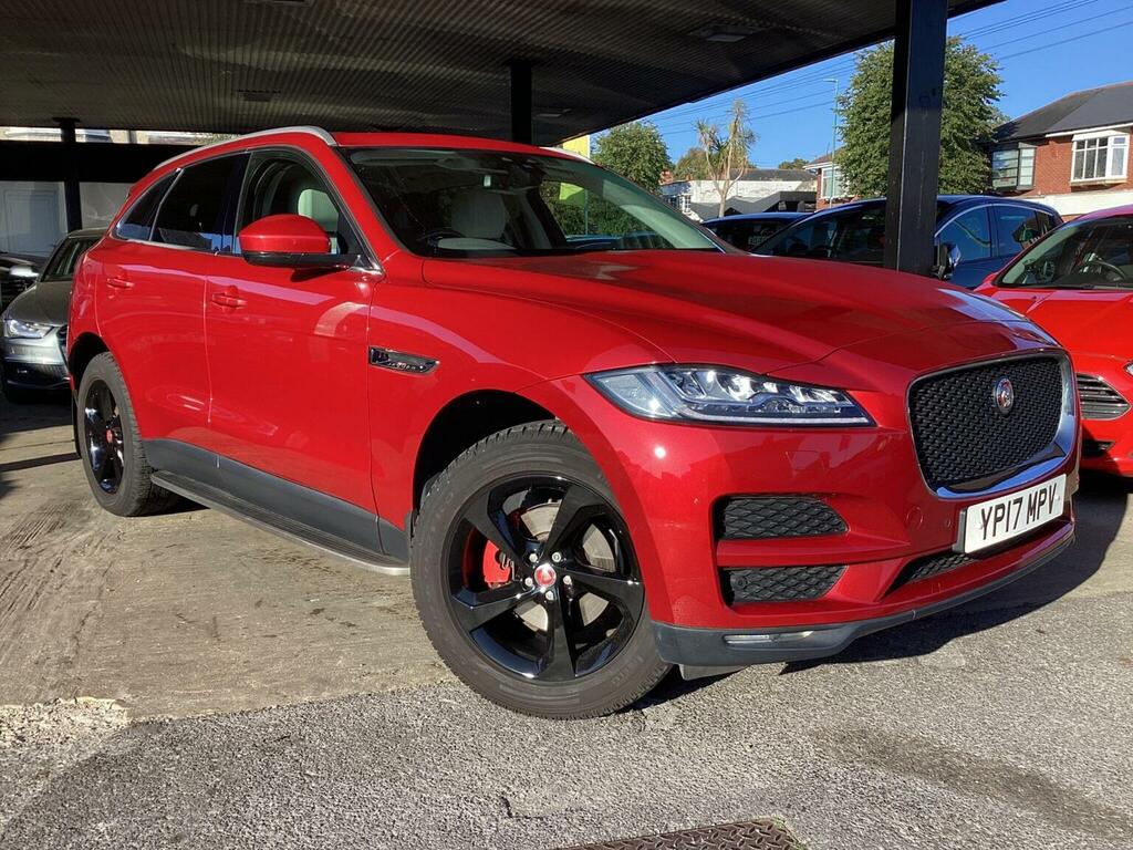 Jaguar F-Pace Suv 2.0 D180 Portfolio Awd Euro 6 Ss AC63LPC Red