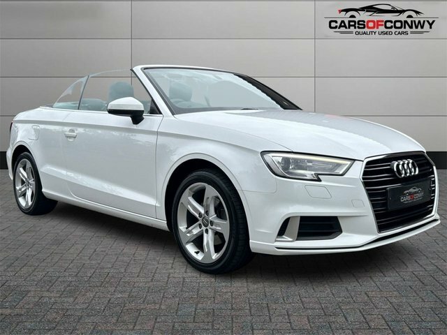 Audi A3 Cabriolet 1.6 Tdi Sport Convertible Euro 6 White