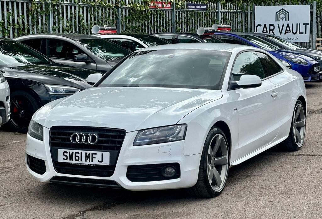 Audi A5 Coupe 3.0 Tdi V6 Black Edition S Tronic Quattro Eu White #4