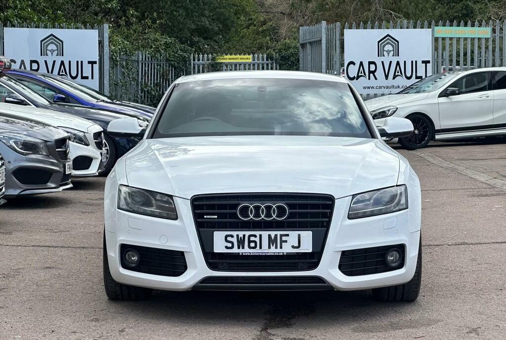 Audi A5 Coupe 3.0 Tdi V6 Black Edition S Tronic Quattro Eu White #2