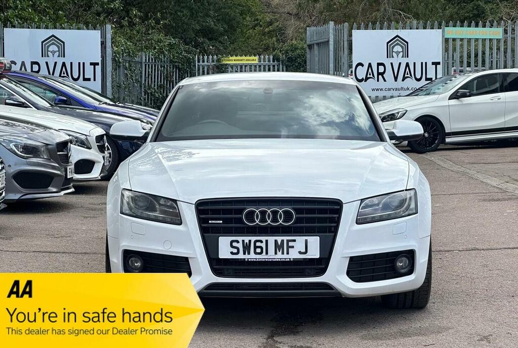 Audi A5 Coupe 3.0 Tdi V6 Black Edition S Tronic Quattro Eu White #3