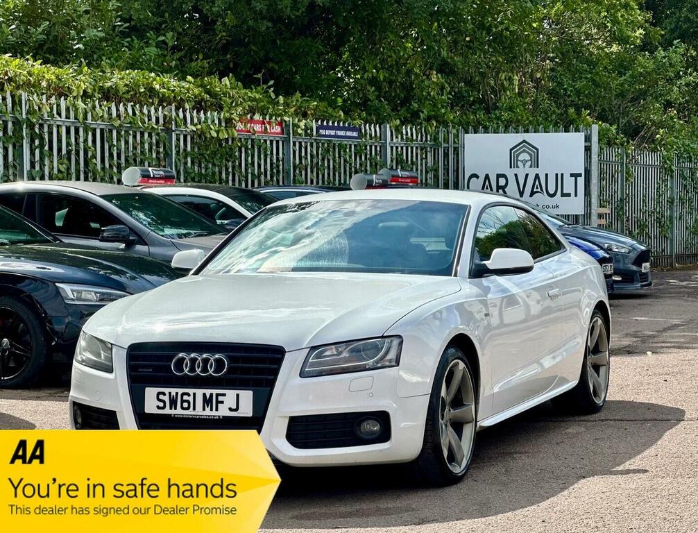 Audi A5 Coupe 3.0 Tdi V6 Black Edition S Tronic Quattro Eu White