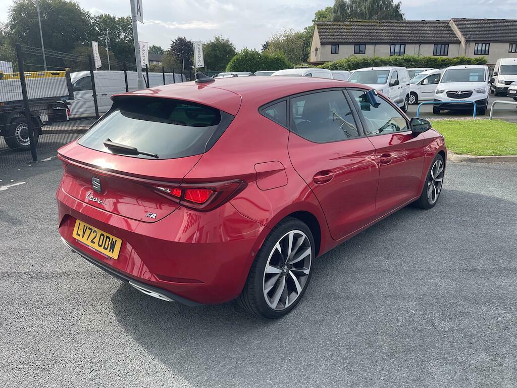 Seat Leon 2.0 Tdi Fr Sport Euro 6 Ss LV72ODW Red #4