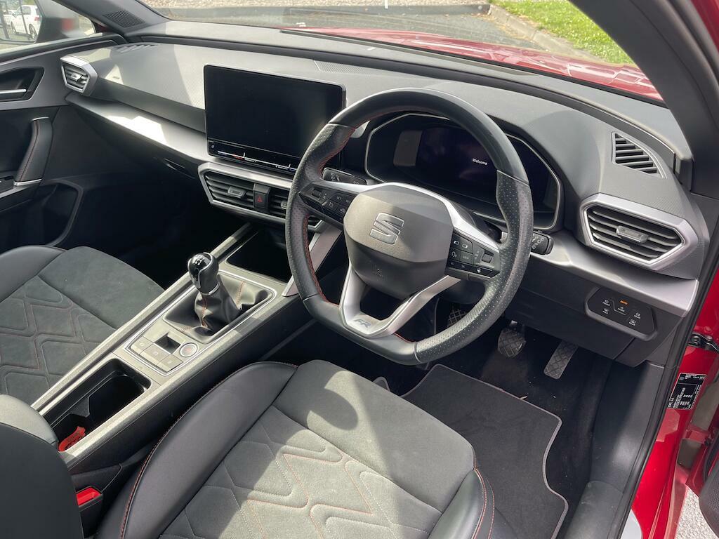 Seat Leon 2.0 Tdi Fr Sport Euro 6 Ss LV72ODW Red #6