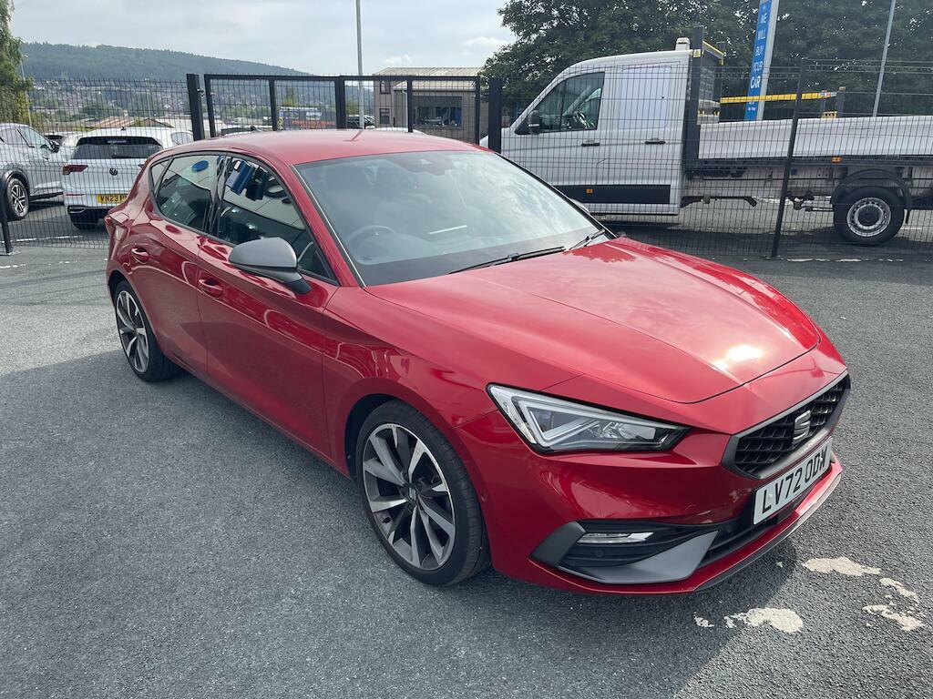 Seat Leon 2.0 Tdi Fr Sport Euro 6 Ss LV72ODW Red #5
