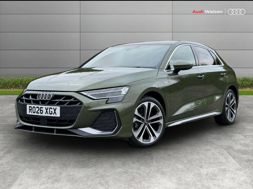 Audi A3 S Line Tfsi E 204 Ps S Tronic Green #3