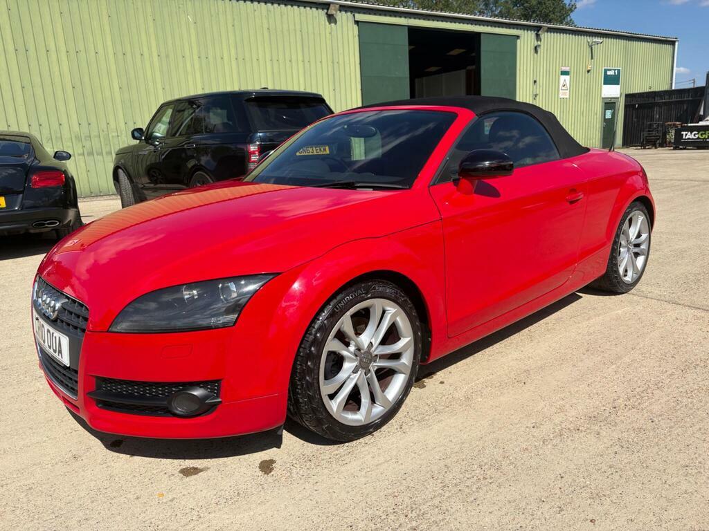 Audi TT 1.8 Tfsi Roadster Euro 5 Red #4