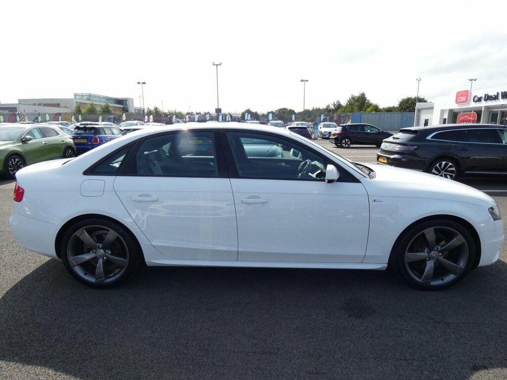 Audi A4 2.0 Tfsi Black Edition S Tronic Quattro Euro 5 White #6