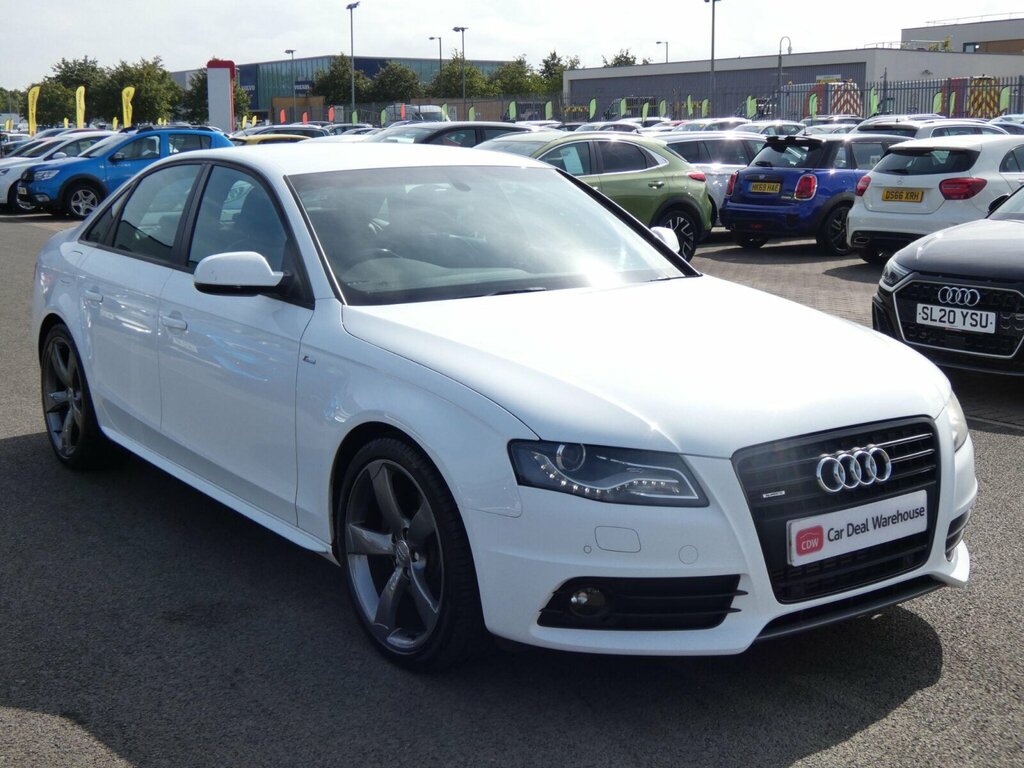 Audi A4 2.0 Tfsi Black Edition S Tronic Quattro Euro 5 White #4