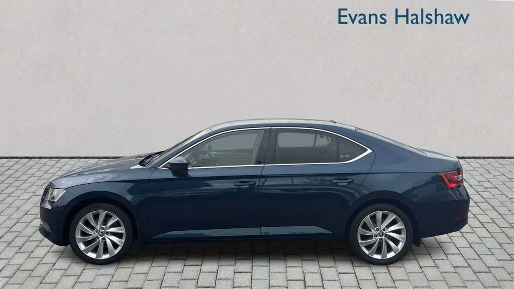 Skoda Superb 2.0 Tsi Se L Executive Dsg 2017 Blue #3
