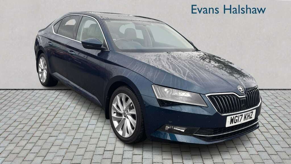 Skoda Superb 2.0 Tsi Se L Executive Dsg 2017 Blue