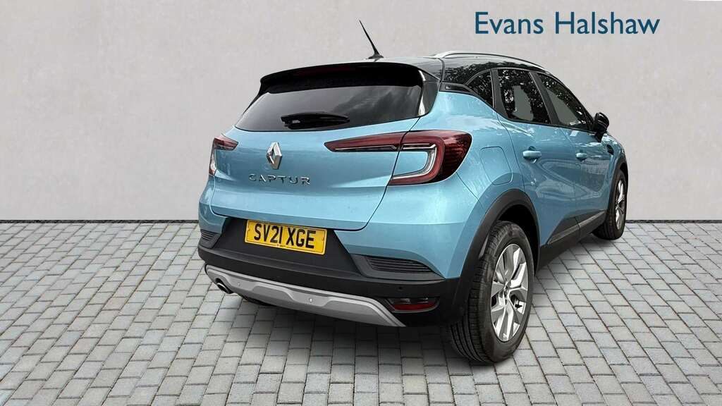 Renault Captur 1.3 Tce 140 Iconic Edc 2021 Blue #4