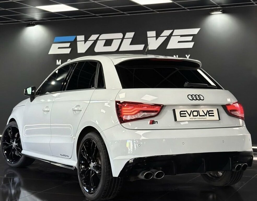 Audi S1 Hatchback White #2