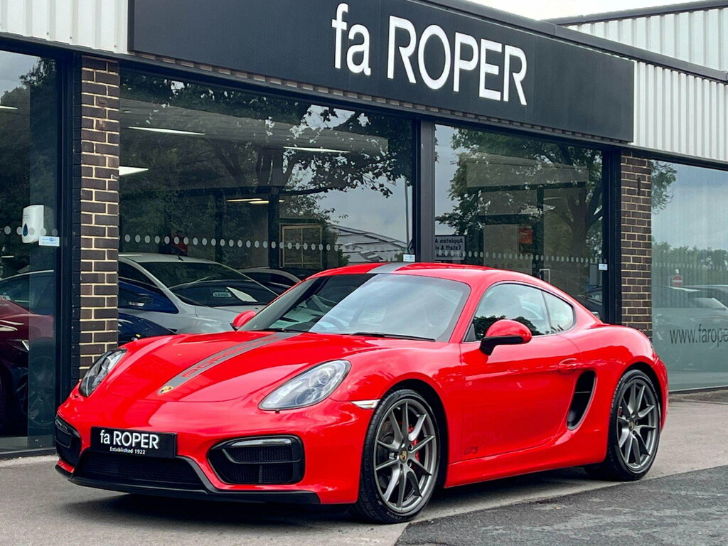 Porsche Cayman 3.4 981 Gts Pdk Euro 6 Ss Red