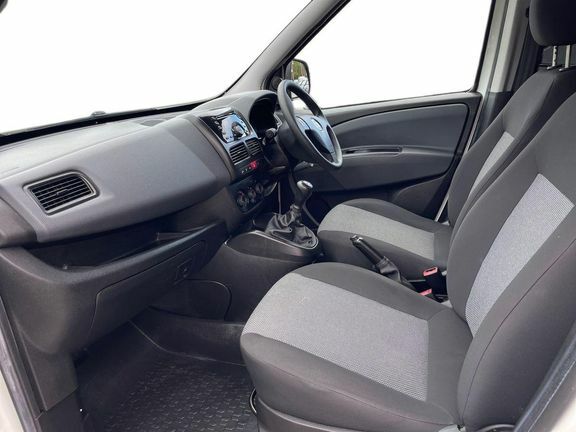 Fiat Doblo 1.3 Multijetii L1 H1 Euro 6 White #5