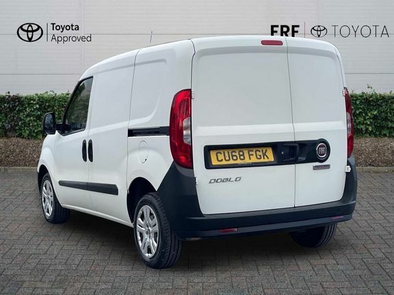 Fiat Doblo 1.3 Multijetii L1 H1 Euro 6 White #4
