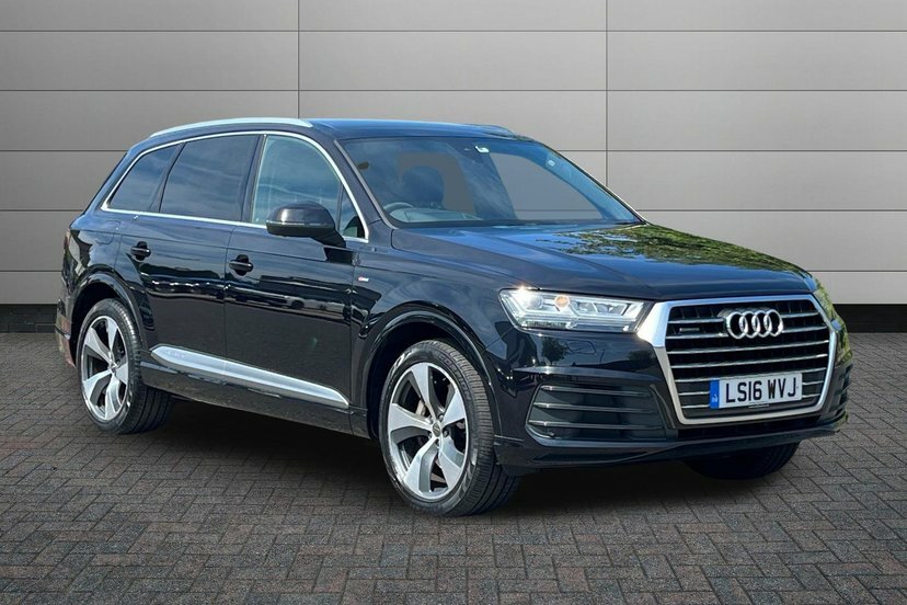 Audi Q7 3.0 Tdi V6 S Line Suv Tiptronic Quattro Black