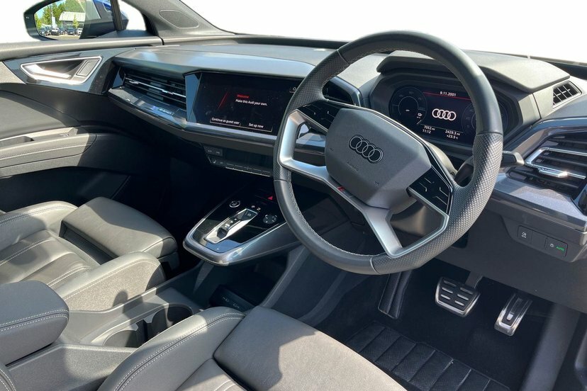 Audi Q4 E Tron 45 S Line Suv 82Kwh 286 Ps LM25VCC Blue #6