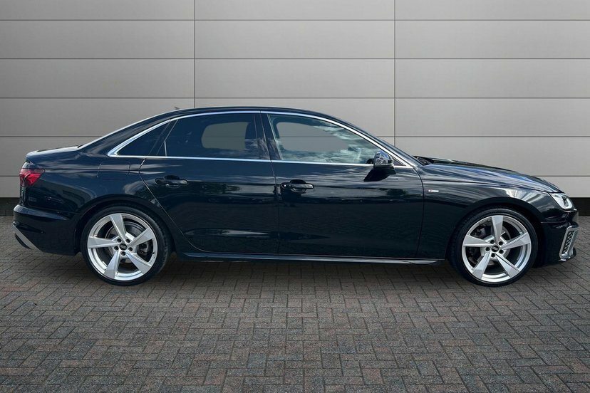 Audi A4 2.0 Tfsi 35 S Line Saloon S Tronic 150 Black #4