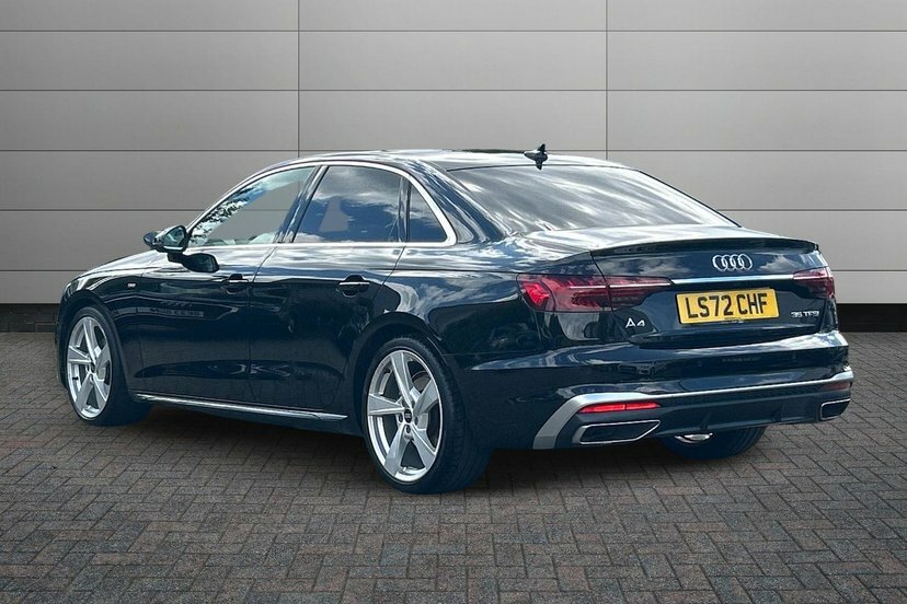 Audi A4 2.0 Tfsi 35 S Line Saloon S Tronic 150 Black #3