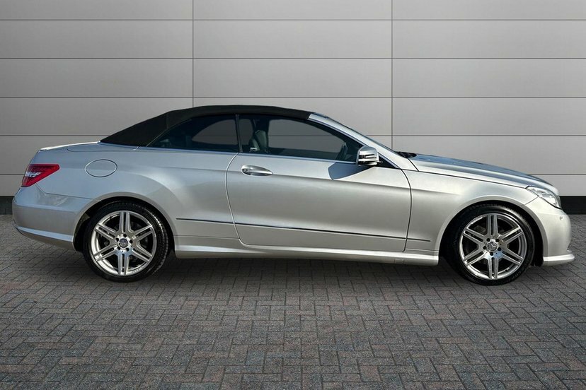 Mercedes-Benz E Class E350 Cdi Sport Cabriolet Silver #3