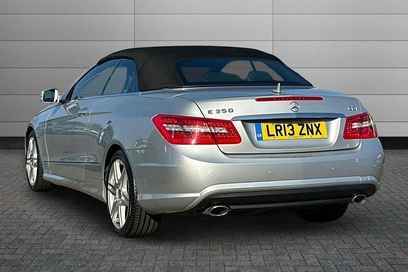 Mercedes-Benz E Class E350 Cdi Sport Cabriolet Silver #2