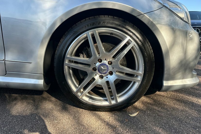 Mercedes-Benz E Class E350 Cdi Sport Cabriolet Silver #4