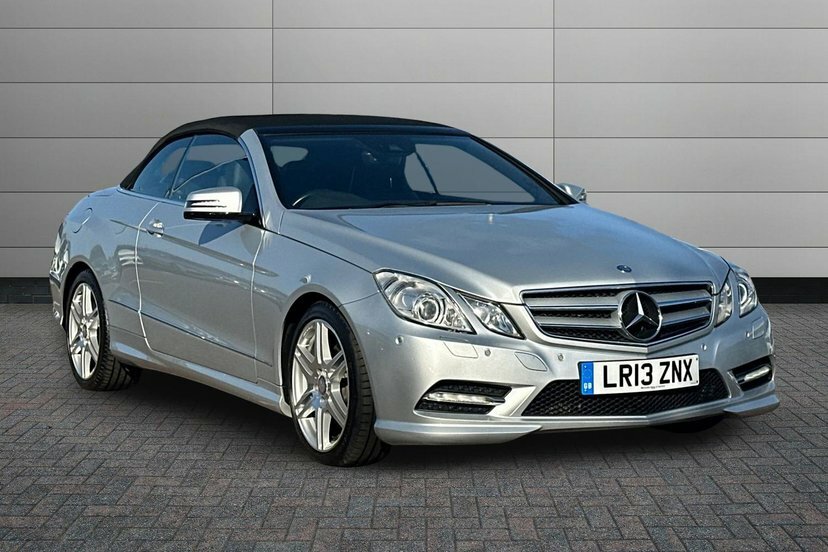 Mercedes-Benz E Class E350 Cdi Sport Cabriolet Silver
