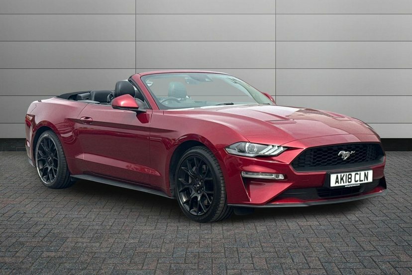 Ford Mustang 2.3T Ecoboost Convertible Selshift 290 AK18CLN Red