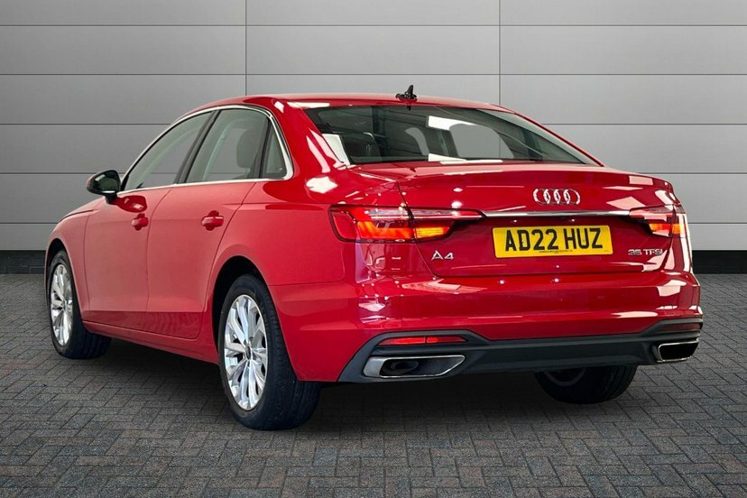 Audi A4 2.0 Tfsi 35 Technik Saloon S Tronic 15 AD22HUZ Red #3