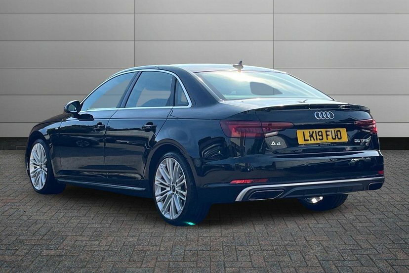 Audi A4 2.0 Tfsi 35 S Line Saloon S Tronic 150 Black #3