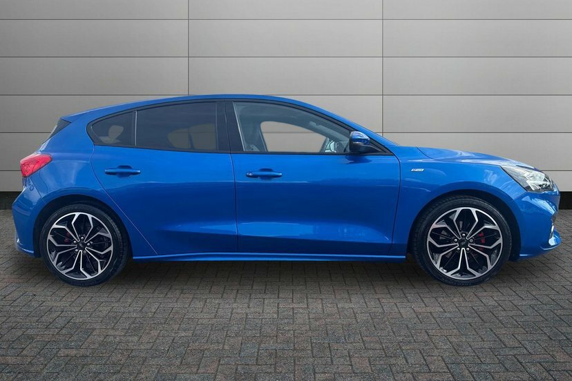 Ford Focus 1.0T Ecoboost St-line X Hatchback BT71YSY Blue #4