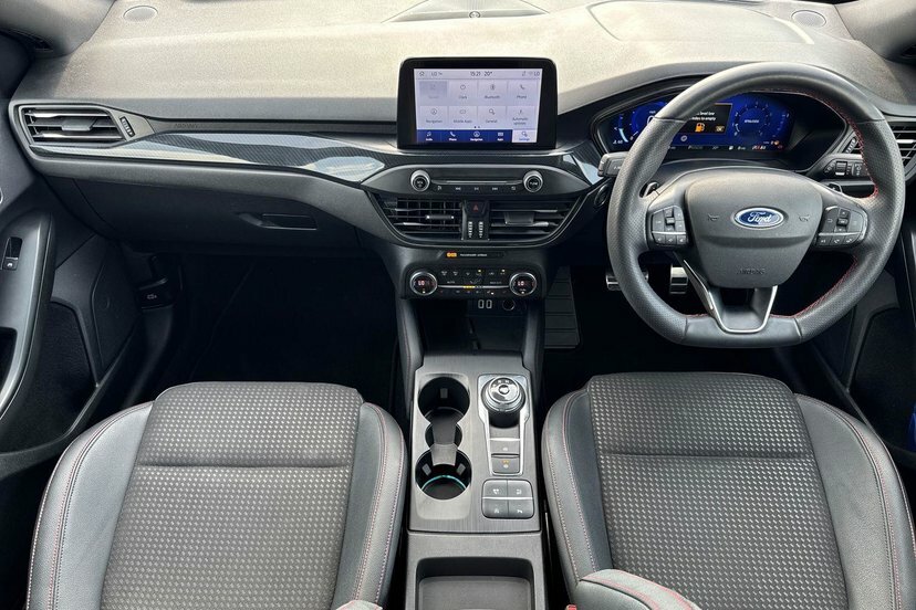 Ford Focus 1.0T Ecoboost St-line X Hatchback BT71YSY Blue #6