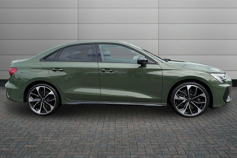 Audi S3 2.0 Tfsi Black Edition Saloon S Tronic Green #4