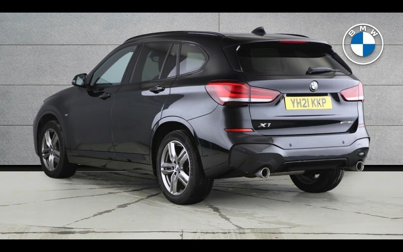 BMW X1 X1 Sdrive18d M Sport YH21KKP Black #2