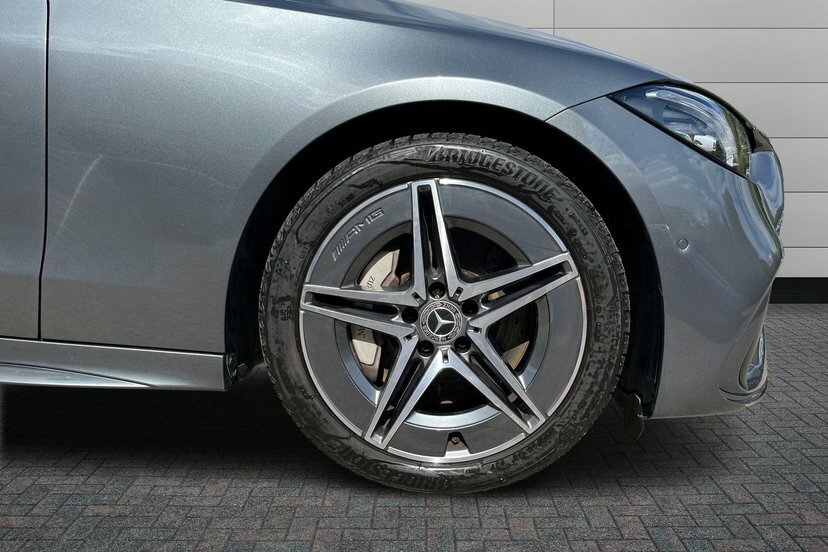 Mercedes-Benz C Class C200h Mhev Amg Line Saloon KN25ZRF Grey #4