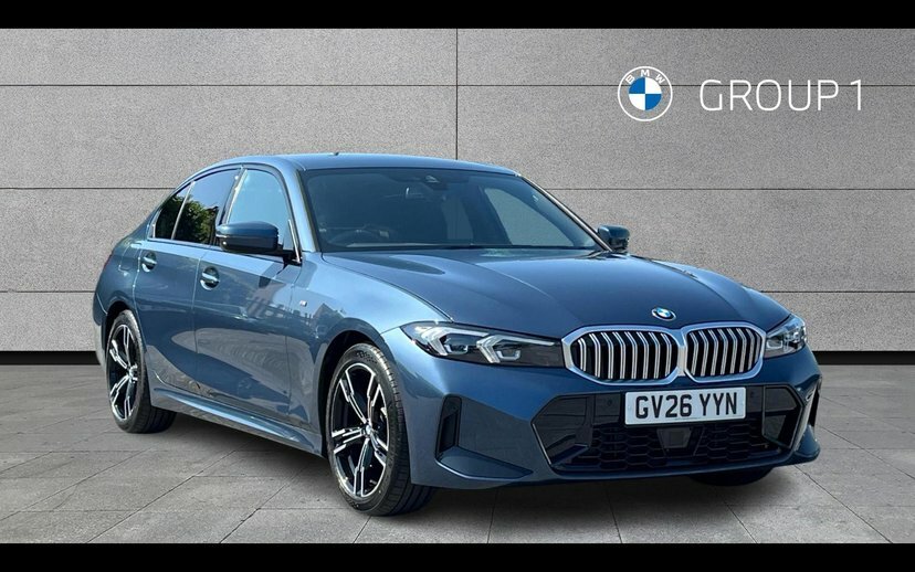 BMW 3 Series 2.0 320I M Sport Saloon 184 Ps Blue