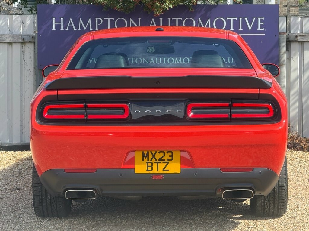 Dodge Challenger Coupe Orange #5