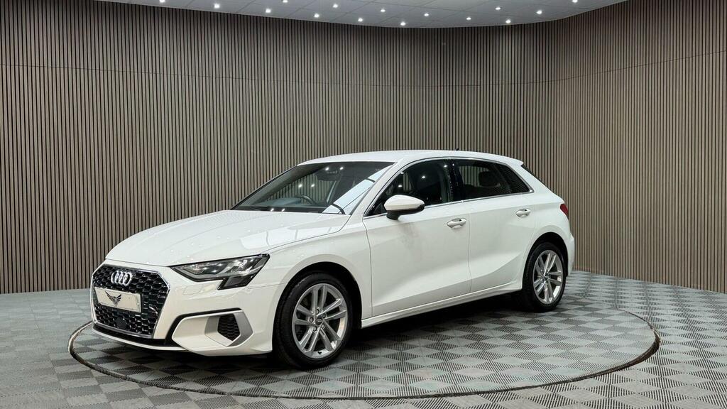 Audi A3 Hatchback 1.0 Tfsi 30 Sport Sportback Euro 6 Ss White #6