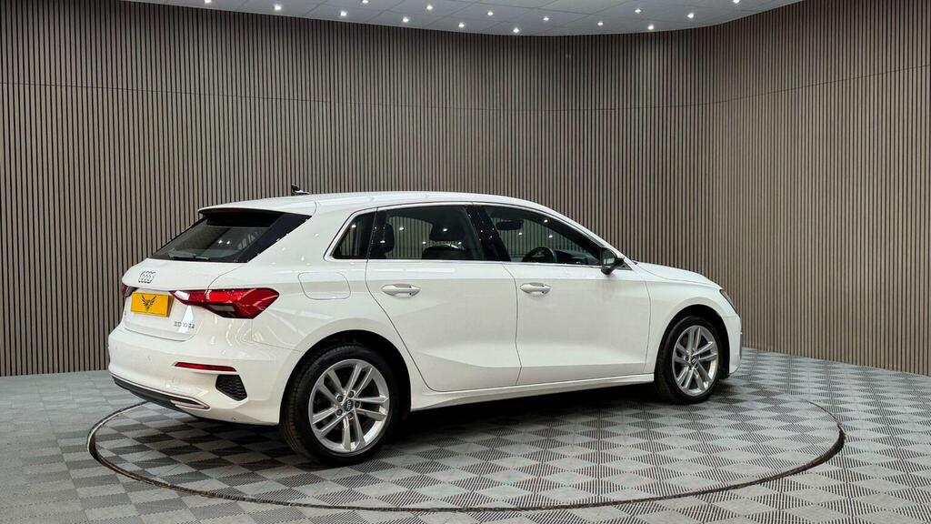 Audi A3 Hatchback 1.0 Tfsi 30 Sport Sportback Euro 6 Ss White #5