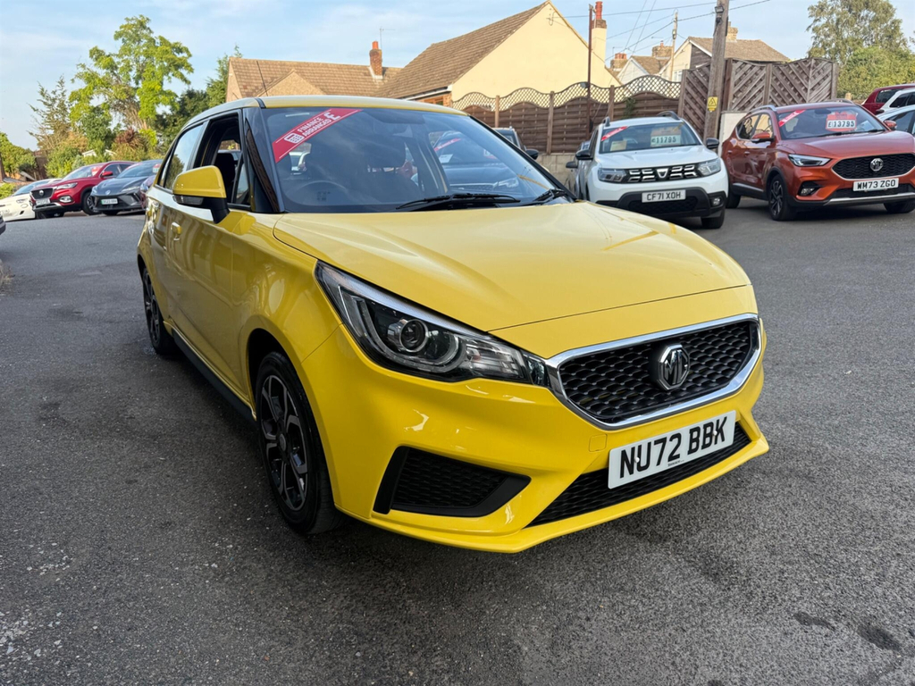 MG MG3 1.5 Vti-tech Excite Euro 6 Ss Yellow #3