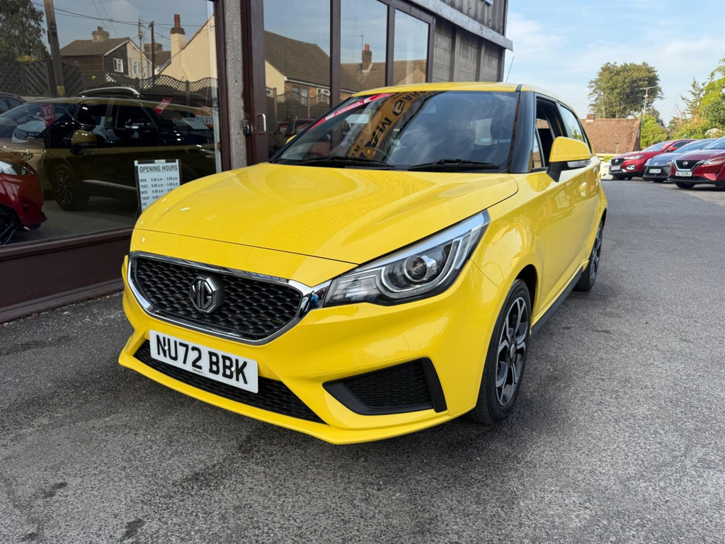 MG MG3 1.5 Vti-tech Excite Euro 6 Ss Yellow