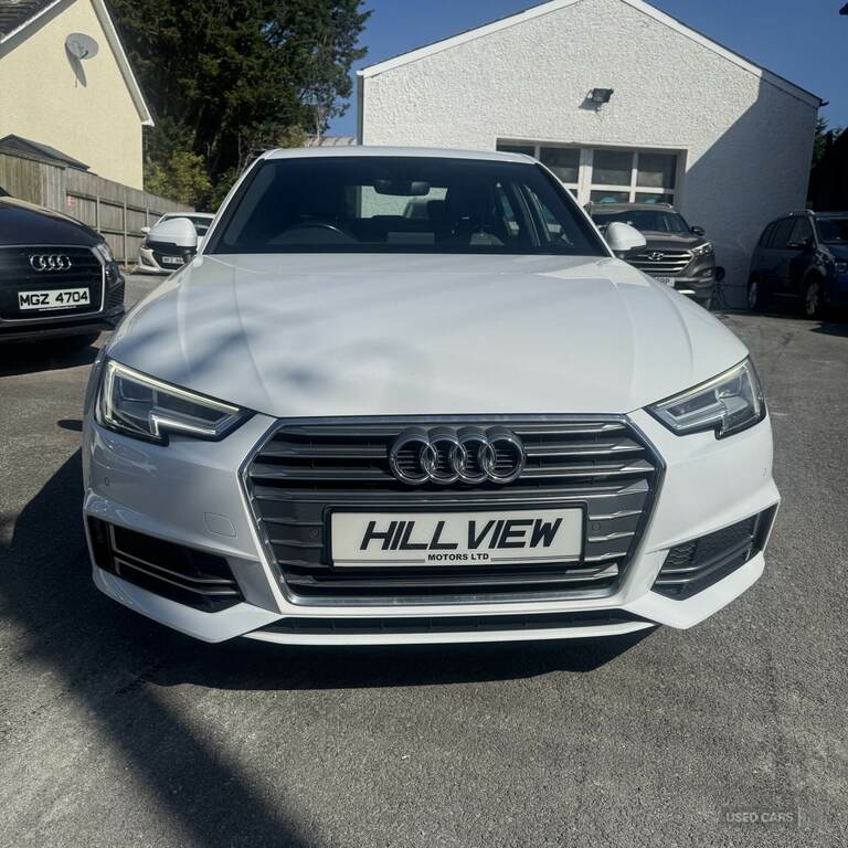 Audi A4 2.0 Tdi Ultra 190 S Line White #5