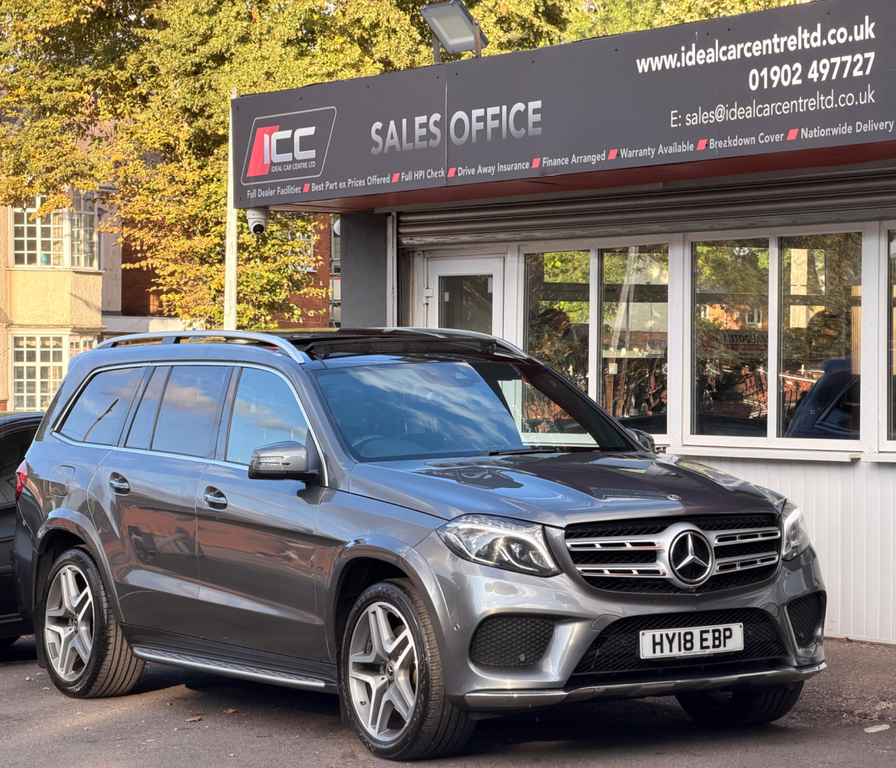 Mercedes-Benz GLS Class 3.0 Gls350d V6 Amg Line Suv G-tronic 4M Grey #6