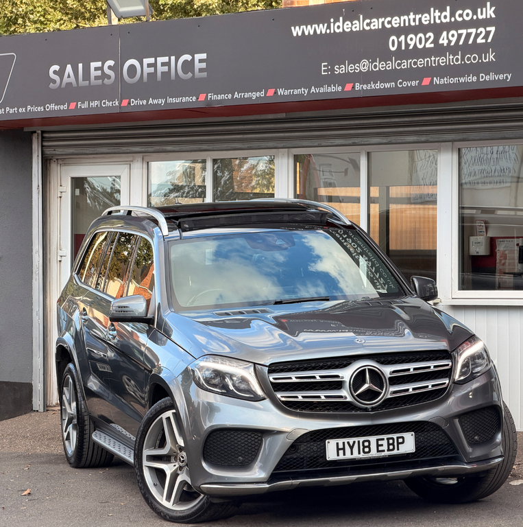 Mercedes-Benz GLS Class 3.0 Gls350d V6 Amg Line Suv G-tronic 4M Grey #2