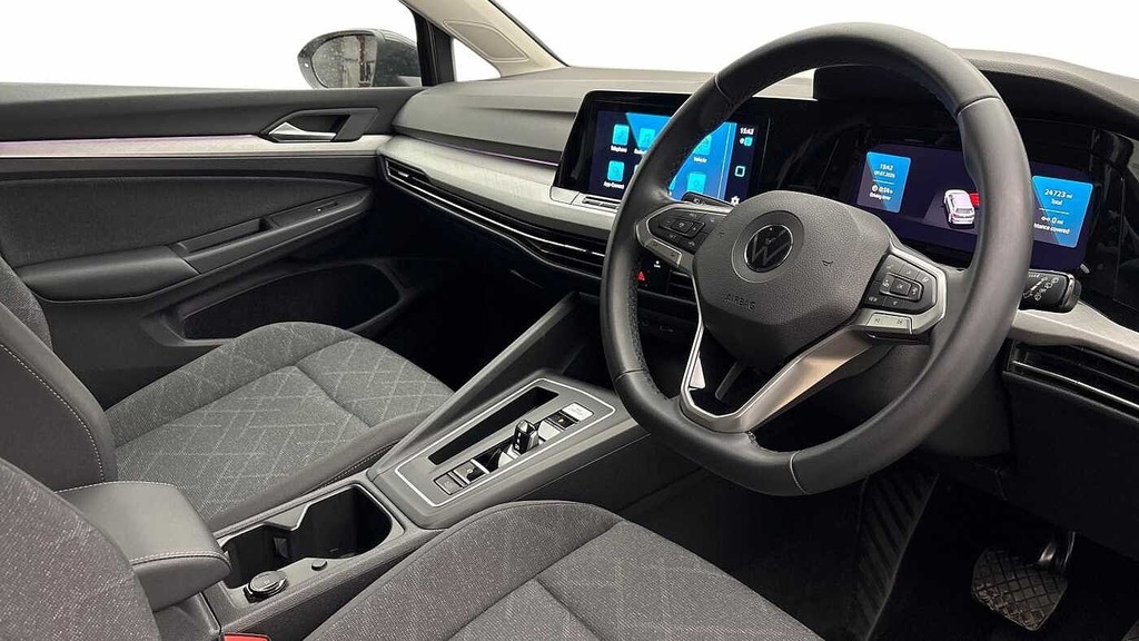 Volkswagen Golf 1.0 Etsi Mhev Life Hatchback Hybrid Dsg Grey #6