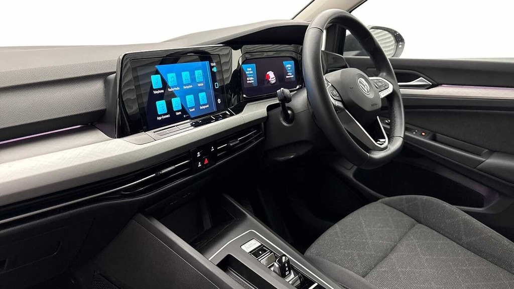 Volkswagen Golf 1.0 Etsi Mhev Life Hatchback Hybrid Dsg Grey #2