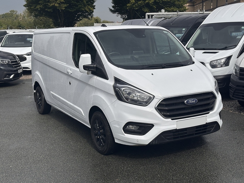 Ford Transit Custom 300 Ecoblue Limited L2h1 Euro 6 130Ps 2023 U2889 LB23ULO White #3