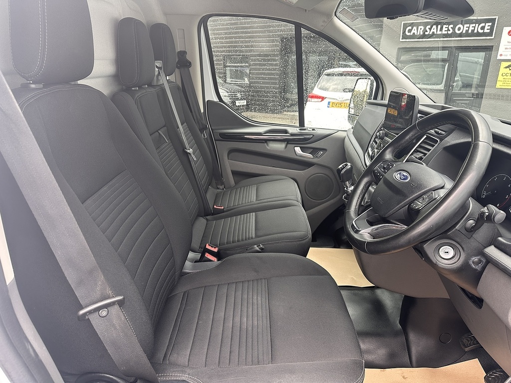 Ford Transit Custom 300 Ecoblue Limited L2h1 Euro 6 130Ps 2023 U2889 LB23ULO White #2